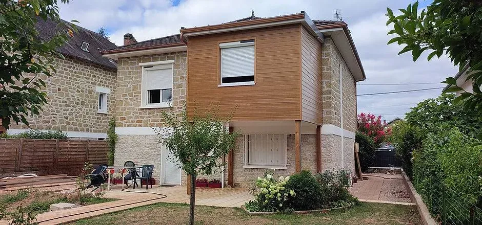 Extension bois près de Objat
