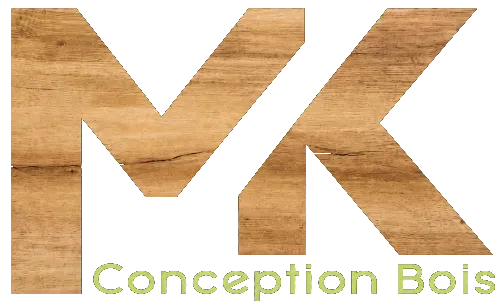 logo mk conception bois